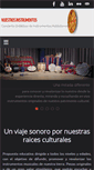 Mobile Screenshot of nuestrosinstrumentos.com